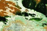 Polished Chrome Chalcedony Slab - Western Australia #96210-1